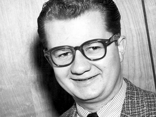 Jan. 27, 1966: Al McCoy, sports director of KOOL radio.