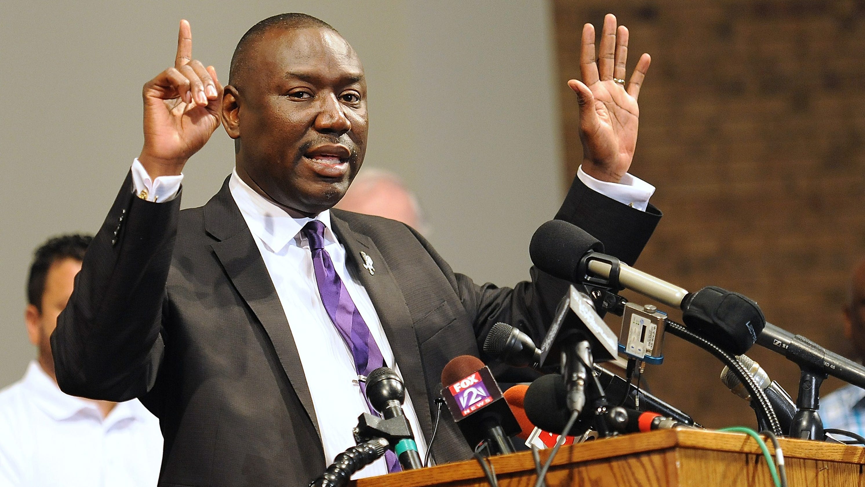 Who is Brown family lawyer Benjamin Crump?