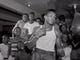 Cassius Clay, later Muhammad Ali, trains in 1960 for