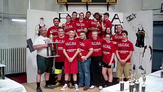 The Kennard-Dale powerlifting team recently captured a state championship.
