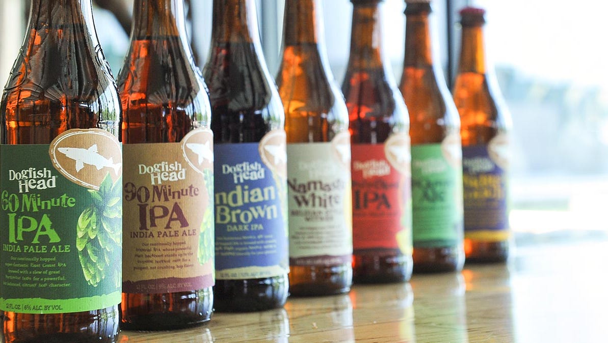 Dogfish Head Beers Get New Label Look