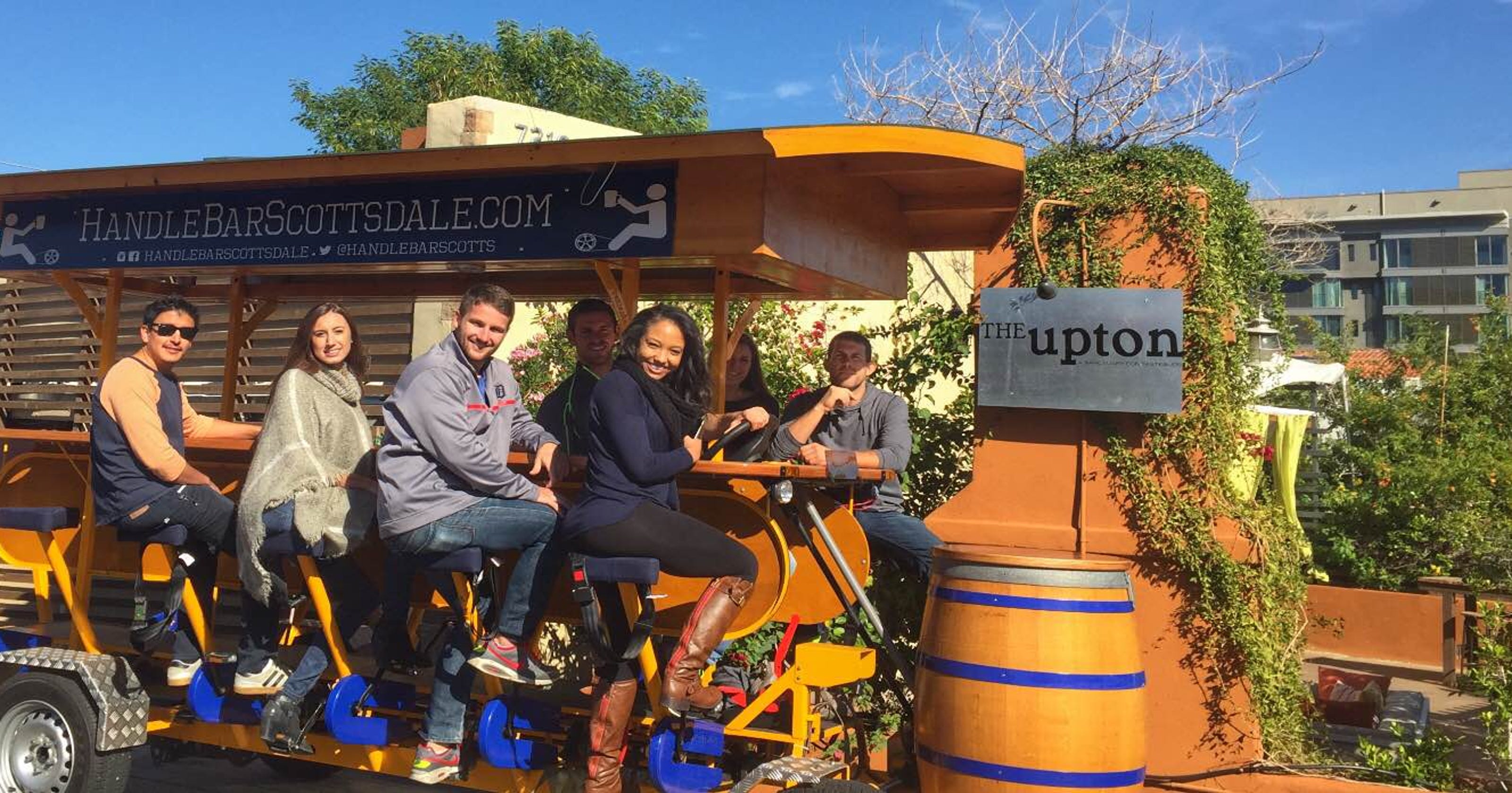 Pedalpowered party bus launches in Scottsdale