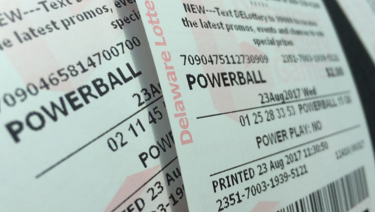 Two  million Powerball prizes among big Delaware Lottery winners in 2024