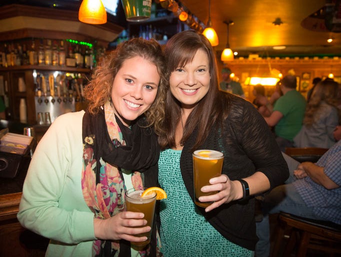 Rachel Krvavac, 27, and Nikia Fleming, 29, Saturday,