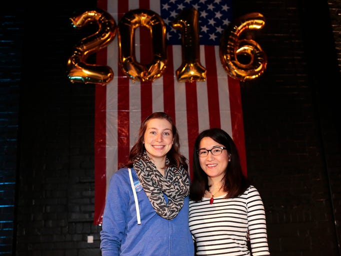 Dara Madigan, 28, and Perris King, 30, at the Its