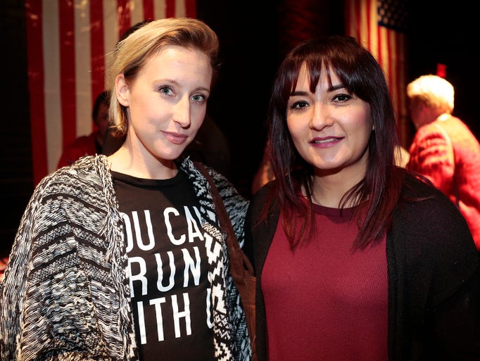 Nicole Lorenson, 31, and Jackie Camargo, 34, at the