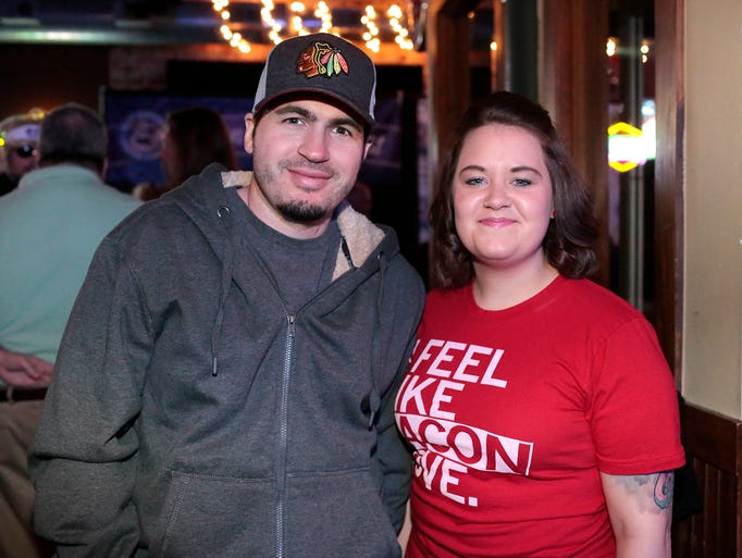 Jason Bermel, 30, and Morgan Hatfield, 27, at the 2016