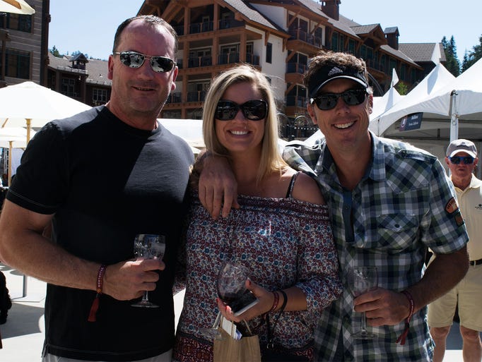 Foodies and wine lovers alike stroll through the Village