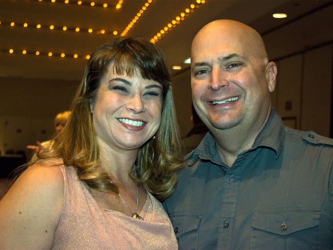 Marisa Giovannoni and Terry Marshall attend the 2017