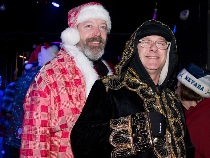 Ho Ho Ho! The annual Santa Crawl kicked off on Saturday,