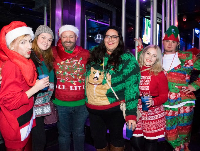Ho Ho Ho! The annual Santa Crawl kicked off on Saturday,