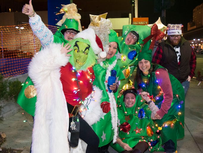 Ho Ho Ho! The annual Santa Crawl kicked off on Saturday,