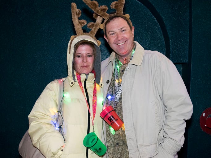 Ho Ho Ho! The annual Santa Crawl kicked off on Saturday,