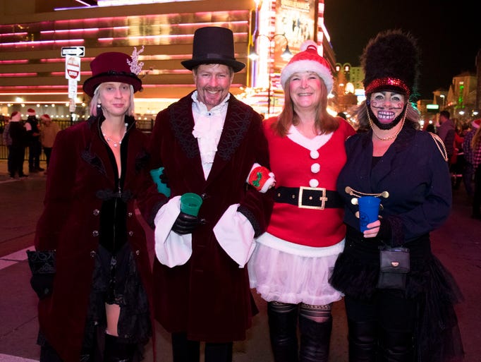 Ho Ho Ho! The annual Santa Crawl kicked off on Saturday,