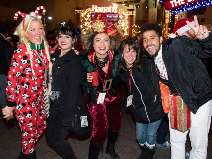 Ho Ho Ho! The annual Santa Crawl kicked off on Saturday,
