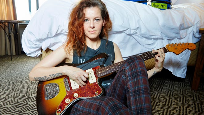 Neko Case poses at a hotel in New York.