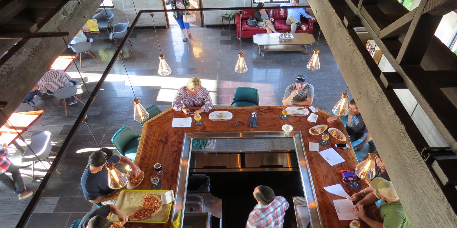 Cafe Society Fluid State Beer Garden Flows Into Ventura