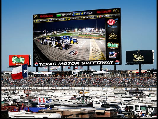 Texas Motor Speedway plans world's largest video board