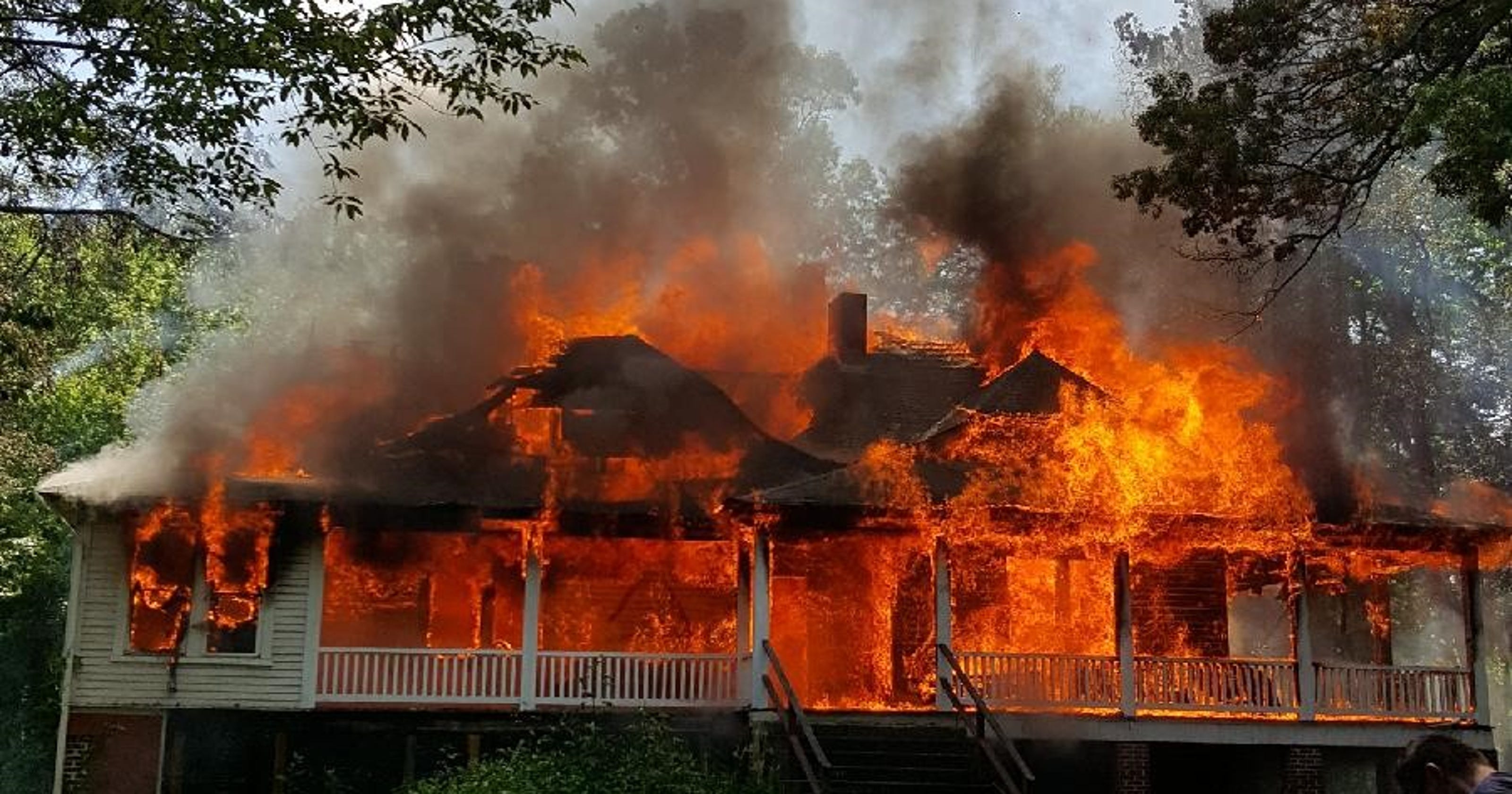 Burning down the house