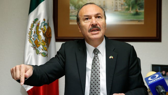 Mexican General Consulate Marcos Bucio Mujica speaks on his office’s efforts to provide assistance and documentation to Mexican nationals who are entering the United States and those already here --regardless of their immigration status.