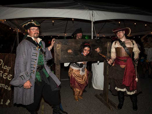 A photo from the 2017 Pirate Crawl in Downtown, Reno