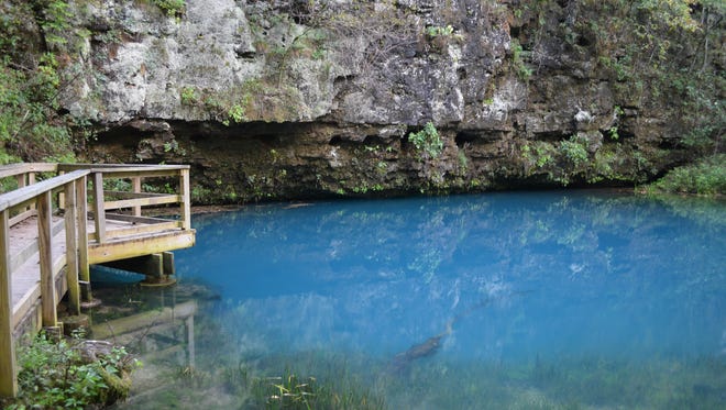 American Indians described the color of Blue Spring as “spring of the summer sky.”