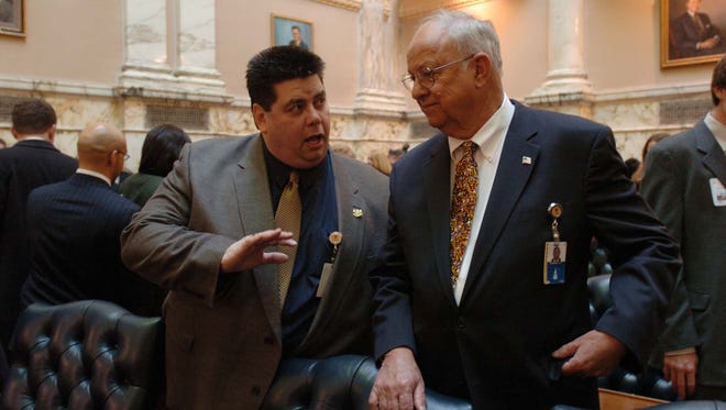 Delegate Michael Smigiel, left, has announced that he's running for Maryland's 1st District congressional seat.