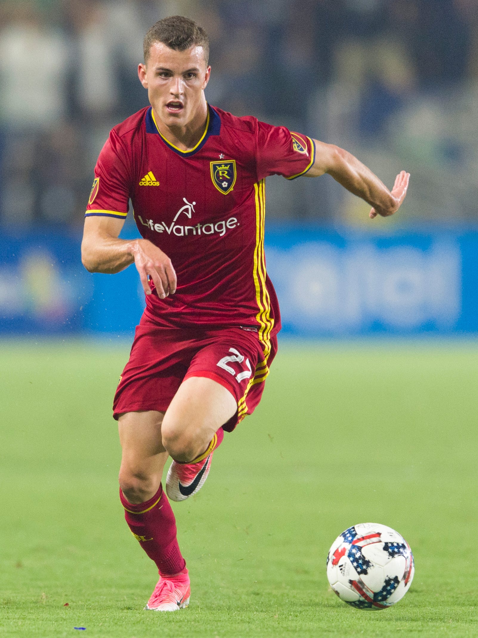 Real Salt Lake Rookie Brooks Lennon Enjoying His Time Stateside