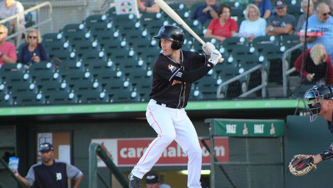 The Marlins’ first round pick in 2017, Brian Miller, continues to hit at the top of the lineup, as he did in Jupiter. The lefty is hitting .280 with a .336 on-base-percentage. The Jupiter Hammerheads continue to mold the future of the Miami Marlins, and many are promoted to Double-A Jacksonville after having success with Advanced-A Jupiter. Read the Story on Page 18.