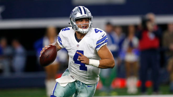 Dallas Cowboys quarterback Dak Prescott holds the NFL record for most pass attempts without an interception to start a career.
