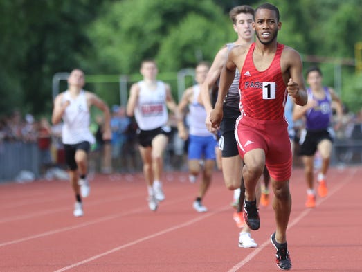 Luis Peralta, of Passaic, came in first in the 800