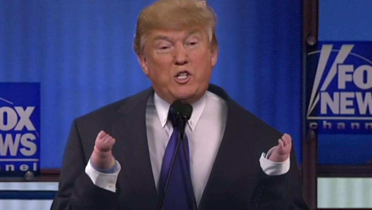Trump Gets Actual Baby Hands In This Disturbing Ellen Video