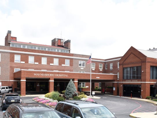 Waynesboro Hospital is seen in this photograph taken