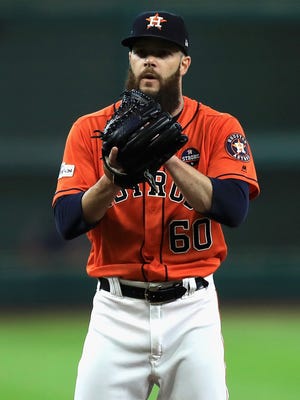 Dallas Keuchel will pitch Game 1 of the American League Championship Series.
