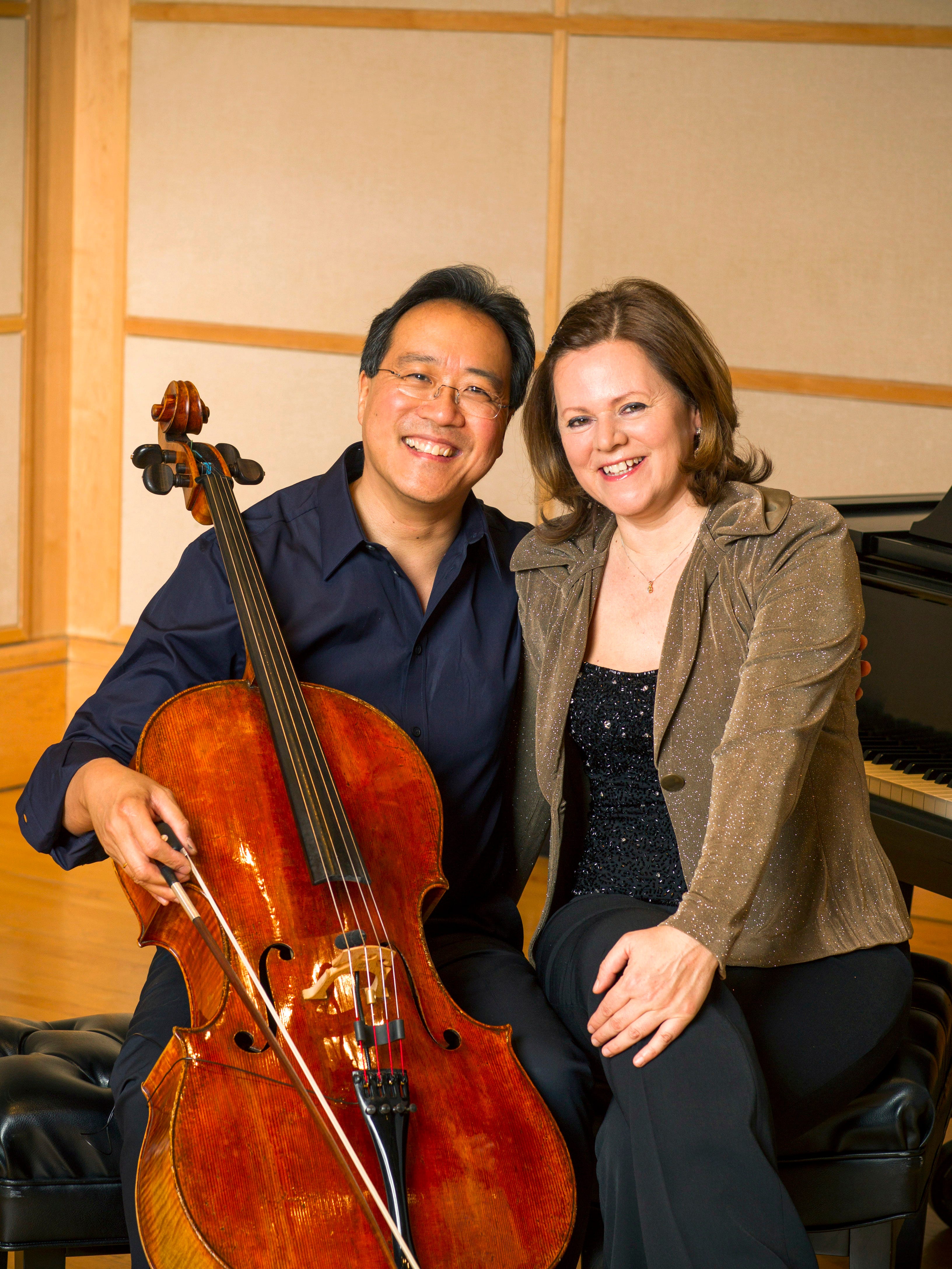 Yo-Yo Ma with Wife Jill Hornor 