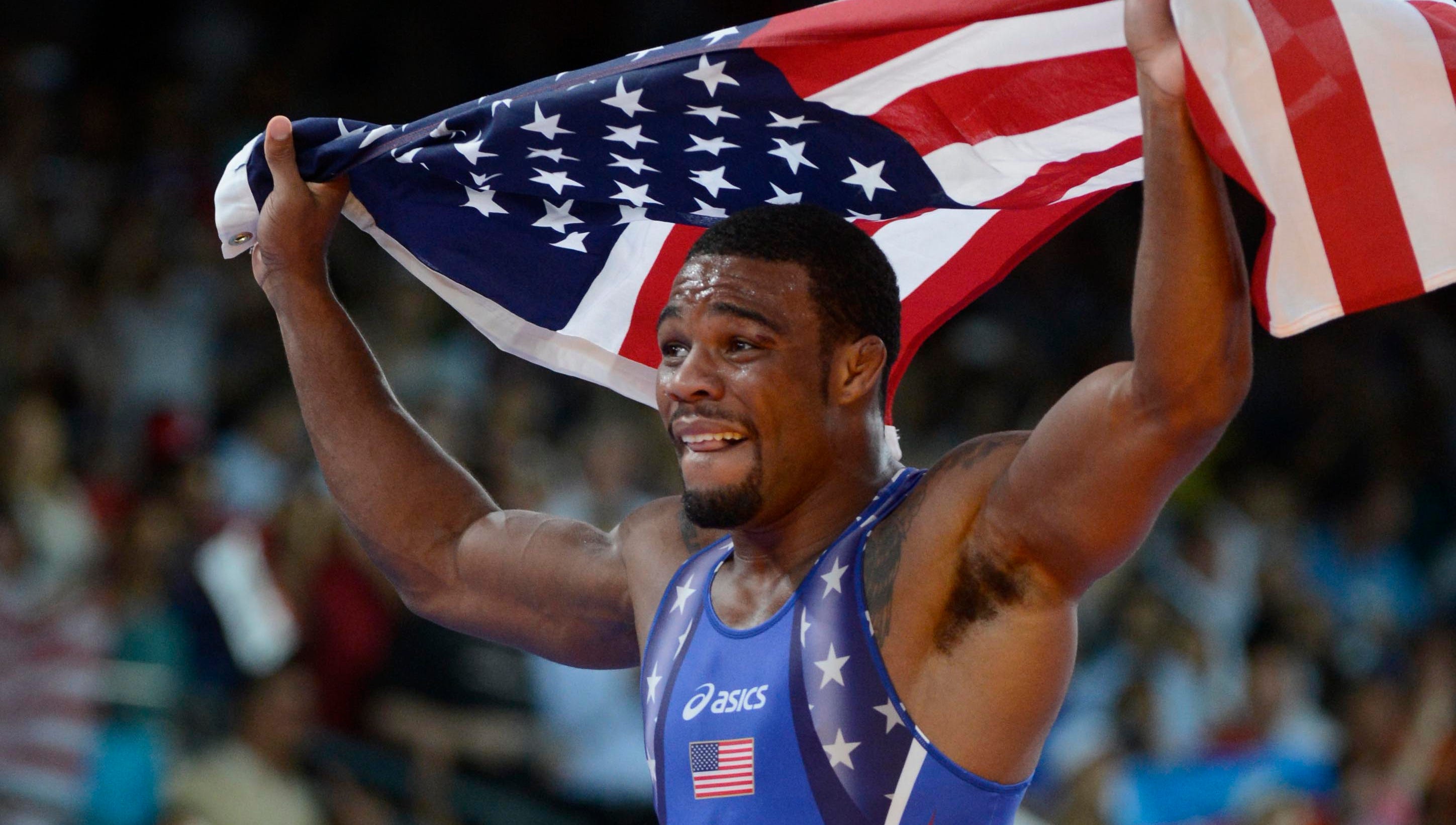 Jordan Burroughs World�s best wrestler training in Tempe
