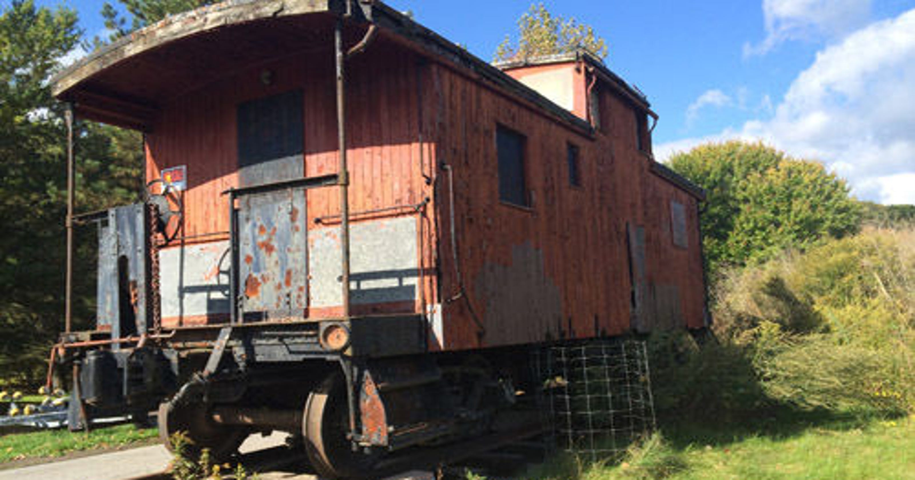 Want to buy a caboose? Here's your chance