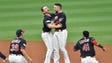 ALDS Game 2: Yankees at Indians - The Indians mob catcher