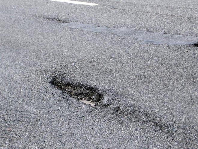 
A reader complained about a large pothole on U.S. 202 North. 
