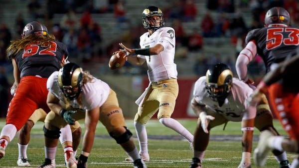 Quarterback Nick Stevens and the CSU offense were out of sync for much of the game but made the plays they needed to escape New Mexico with a 27-24 win, bowl eligibility for a fifth straight season and a 4-0 record in Mountain West play.