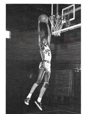 Billy Harris played forward at Oldham County High School during 1964 and 1965.