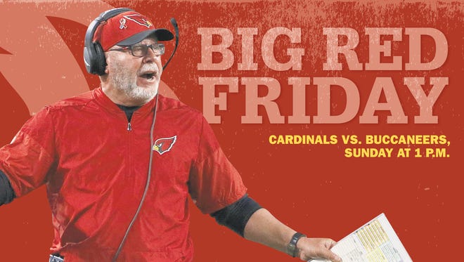 Bruce Arians on the cover of "Big Red Friday".
