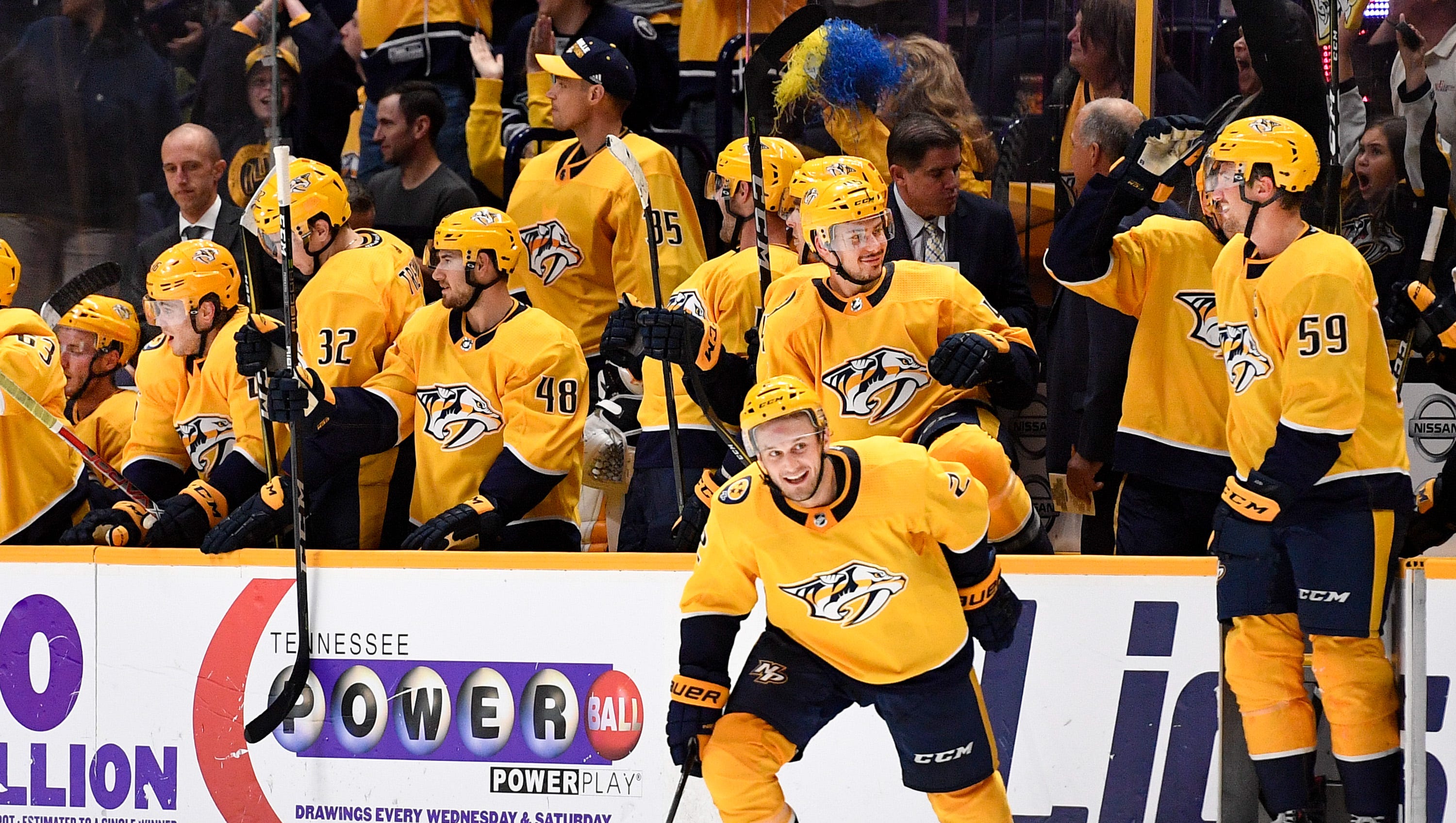 Nashville Predators homeopener schedule of events