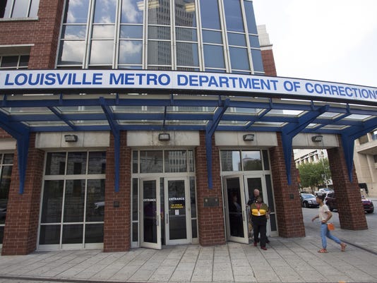Louisville corrections officer punched cuffed inmate in face