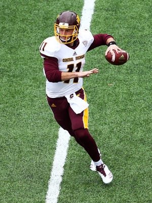 Shane Morris threw 27 TD passes at Central Michigan last season.