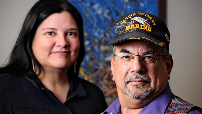 Darlene St. Clair and Jim Knutson-Kolodzn are joining a group of people that will  speak out once again about the use of American Indian nicknames before Washington’s game against the Minnesota Vikings at TCF Bank Stadium.