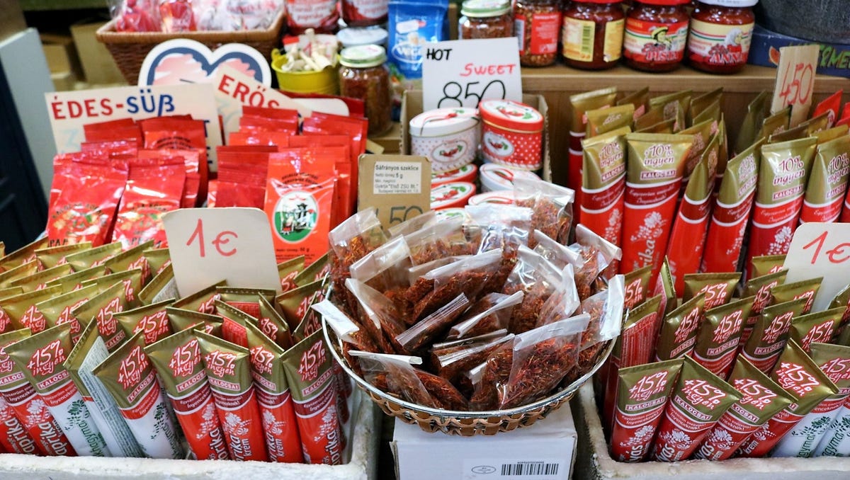 A Taste Of Budapests Great Market Hall