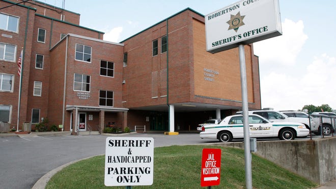 The Robertson County Sheriff's Office in Springfield, Tennessee.