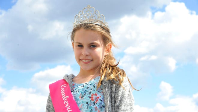 Mia Cassiani, 11, is the 2016 Cranberry Blossom Festival Princess