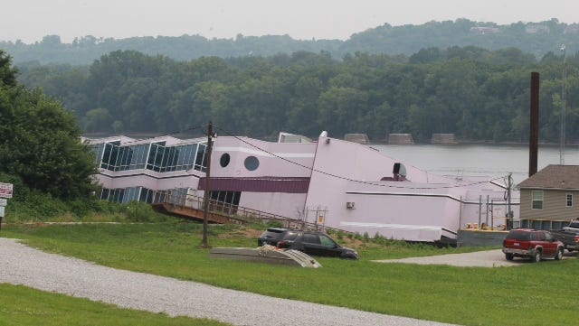 Jeff Ruby S Waterfront Sitting On Bottom Of Ohio